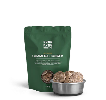 Lammedaljonger Sund Hundmat
